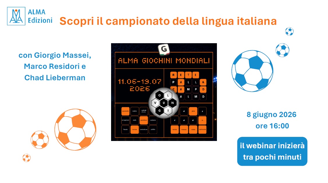 ALMA Giochini Mondiali – Scopri il campionato della lingua italiana
